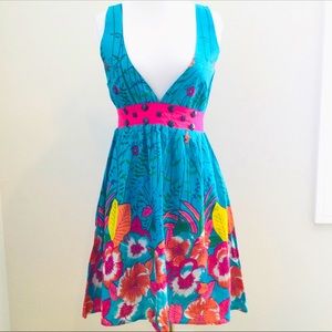 117. Apollo Floral Dress